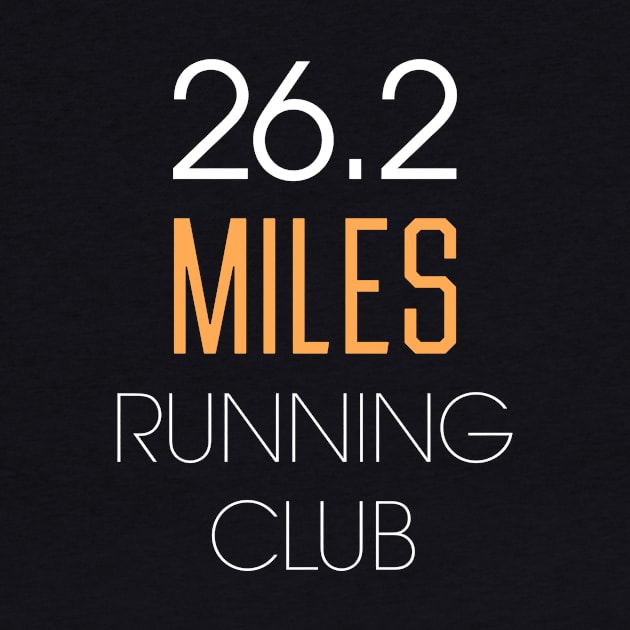 26.2 Miles Running Club by attadesign